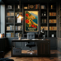 Amalfi Coast Italia Poster