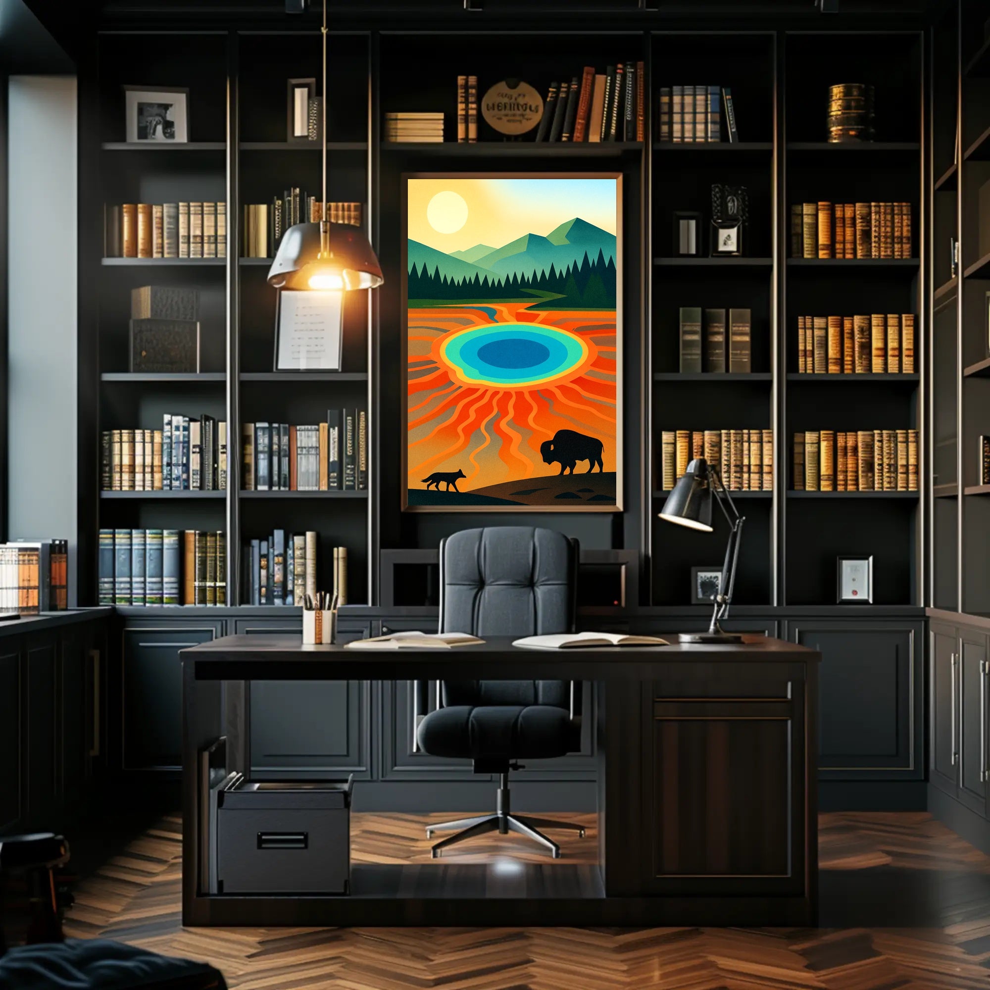 Yellowstone Wonders Poster PosterGoat