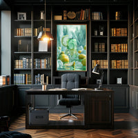 Lemon Beverage Photorealism Refreshment Poster PosterGoat