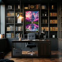 Washington in Bloom Poster