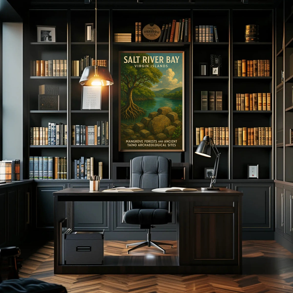 Salt River Bay Virgin Islands Poster