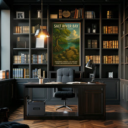 Salt River Bay Virgin Islands Poster