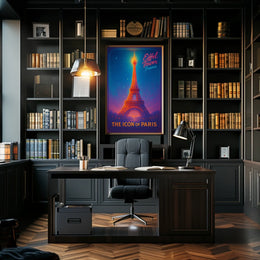 The Icon of Paris Poster