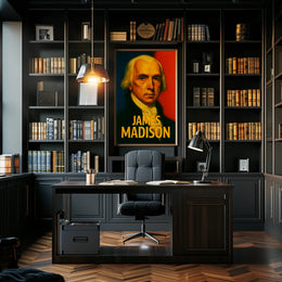 James Madison Heritage Decor Enthusiast Poster