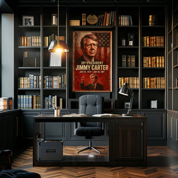 Jimmy Carter 39th President Poster