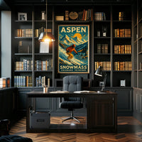 Aspen Snowmass Adventure Poster