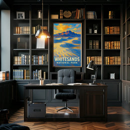 White Sands National Park Poster