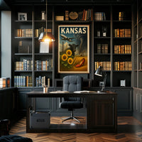 Kansas A Land of Diversity Poster