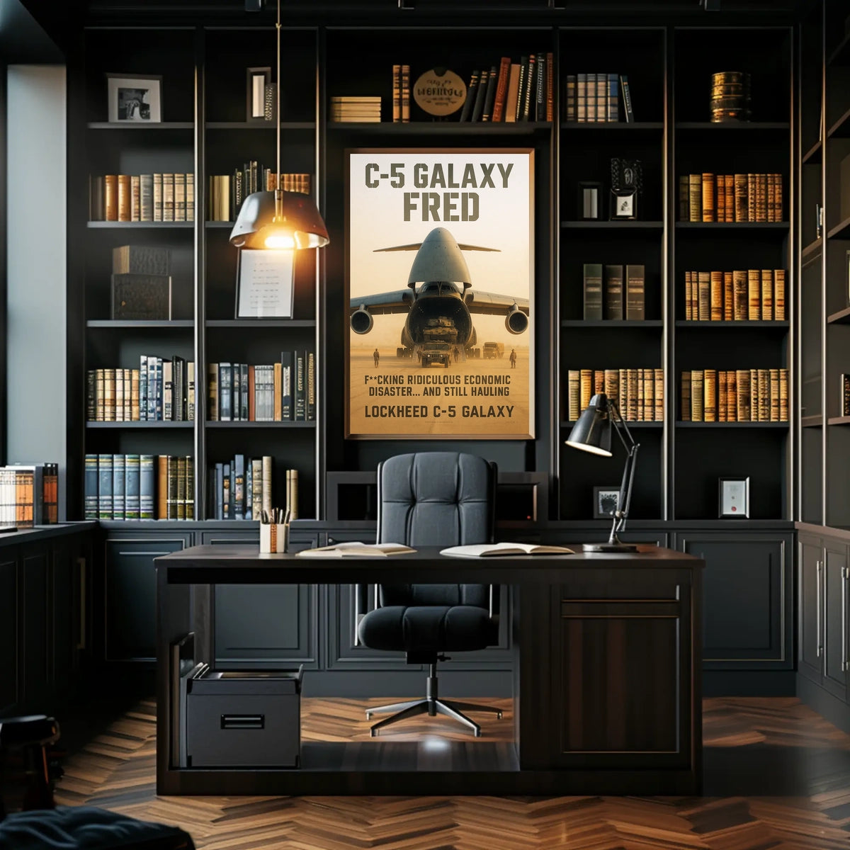 C-5 Galaxy Still Hauling Poster