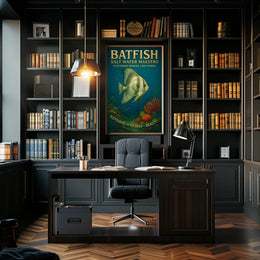 Batfish Salt Water Maestro Poster
