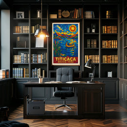 Titicaca Bolivia-Peru Poster