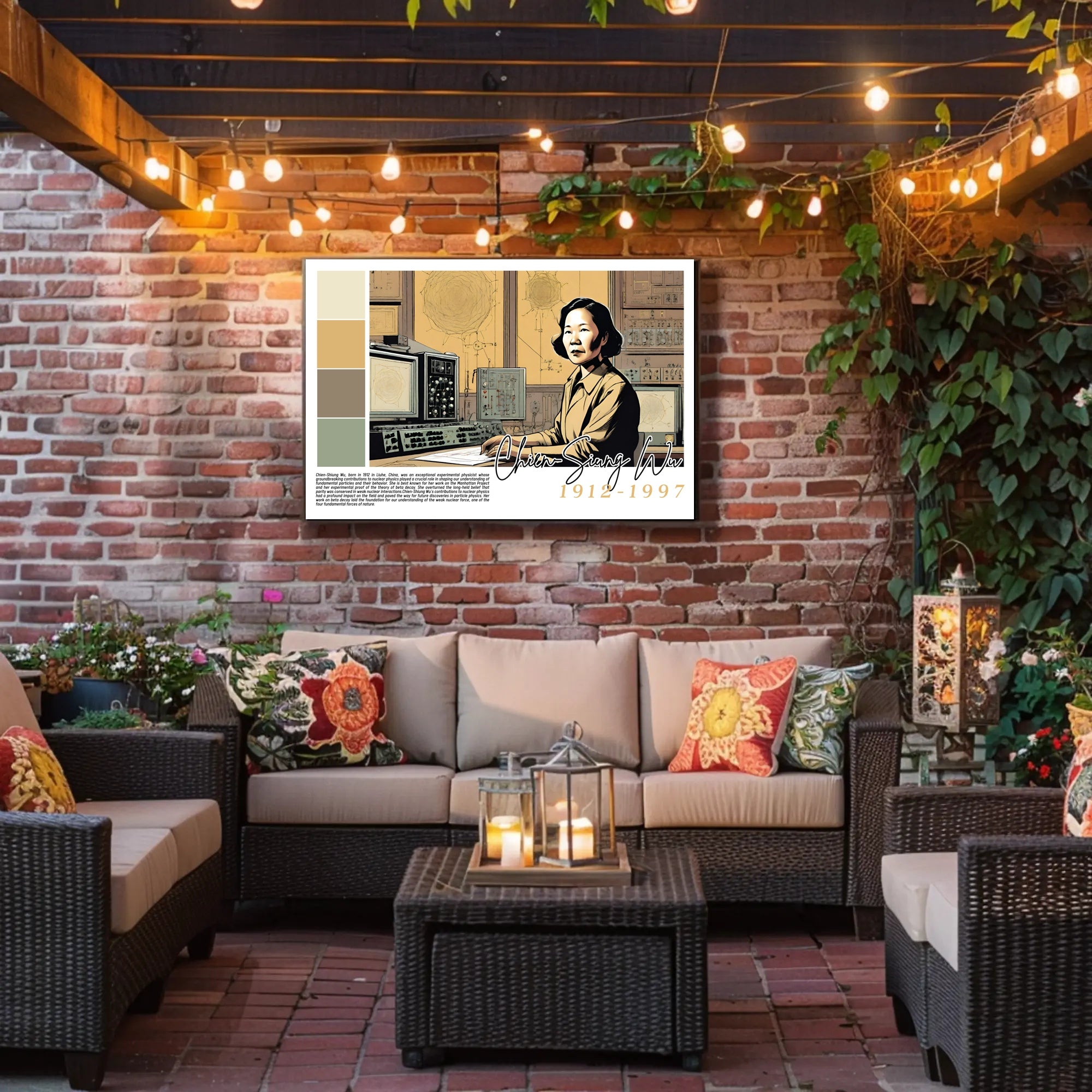 Celebrating Chien-Shiung Wu Poster