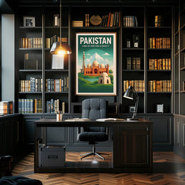Pakistan Land of Heritage & Beauty Poster PosterGoat