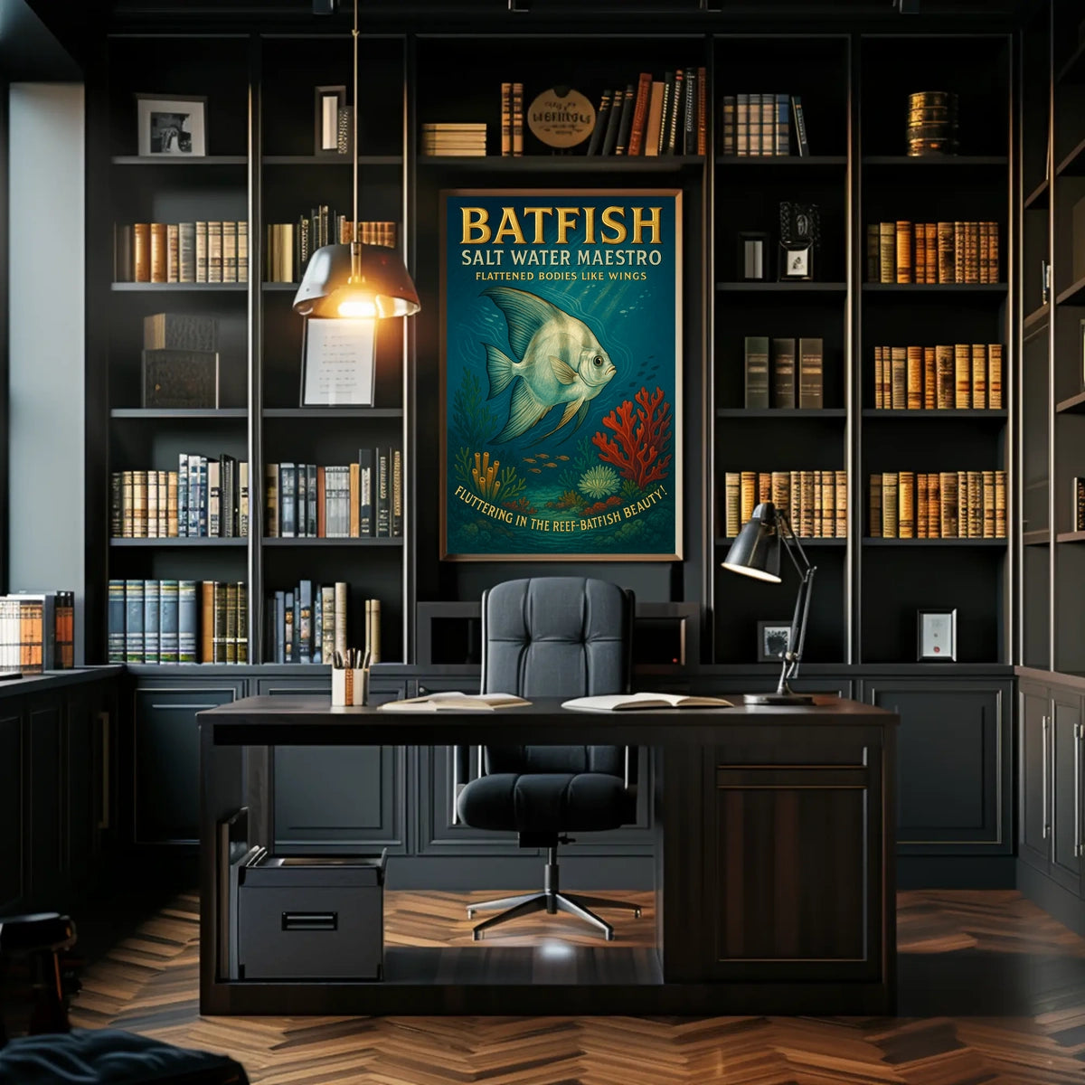 Batfish Salt Water Maestro Poster