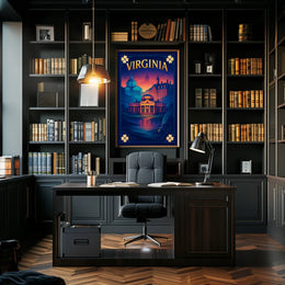 Virginia A Historical Tribute Poster