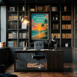 Discover Floridas Magic Poster