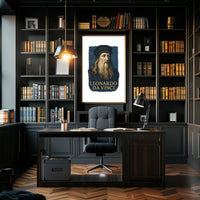 Leonardo da Vinci Poster PosterGoat