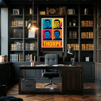 Thorpe Iconic Legacy Art Poster