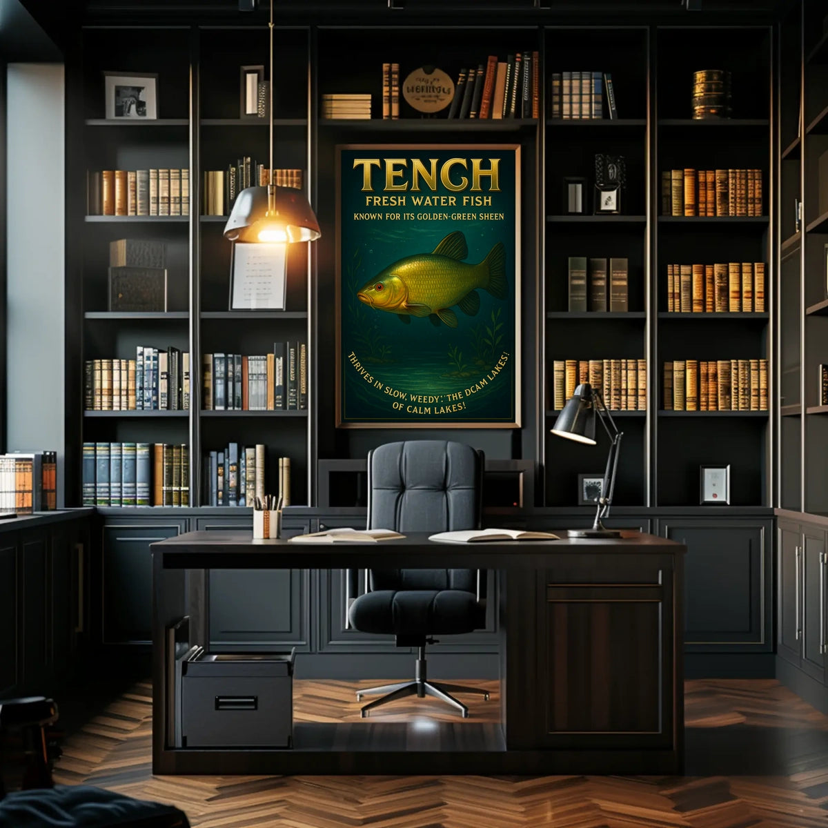 Tench Fresh Water Fish Poster