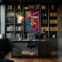 Fly China Wander in Color Poster