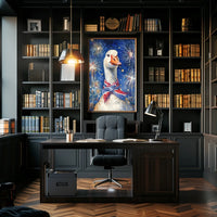 patriotic goose Poster