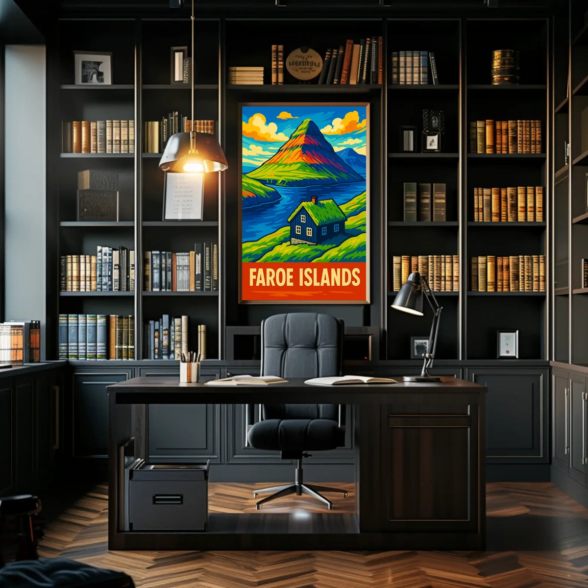 Faroe Islands Scenic Poster