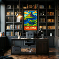 Faroe Islands Scenic Poster