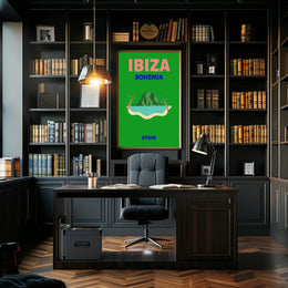 Ibiza Bohemian Paradise Island Travel Poster PosterGoat