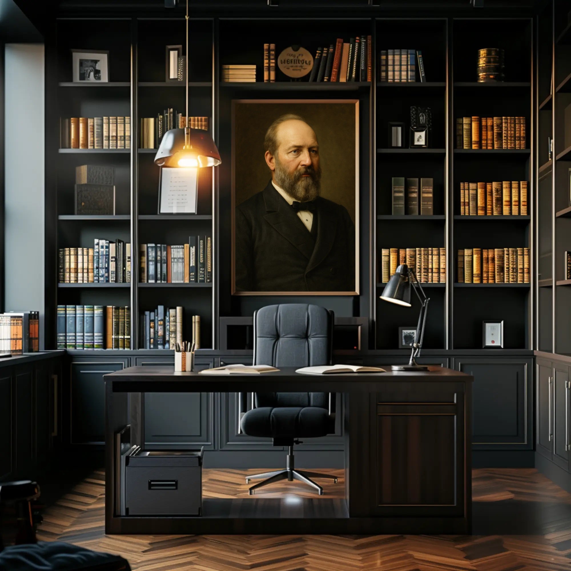Portrait of a Distinguished Gentleman Historical Poster