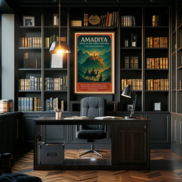 Amadiya Home to the Three Wise Men Poster