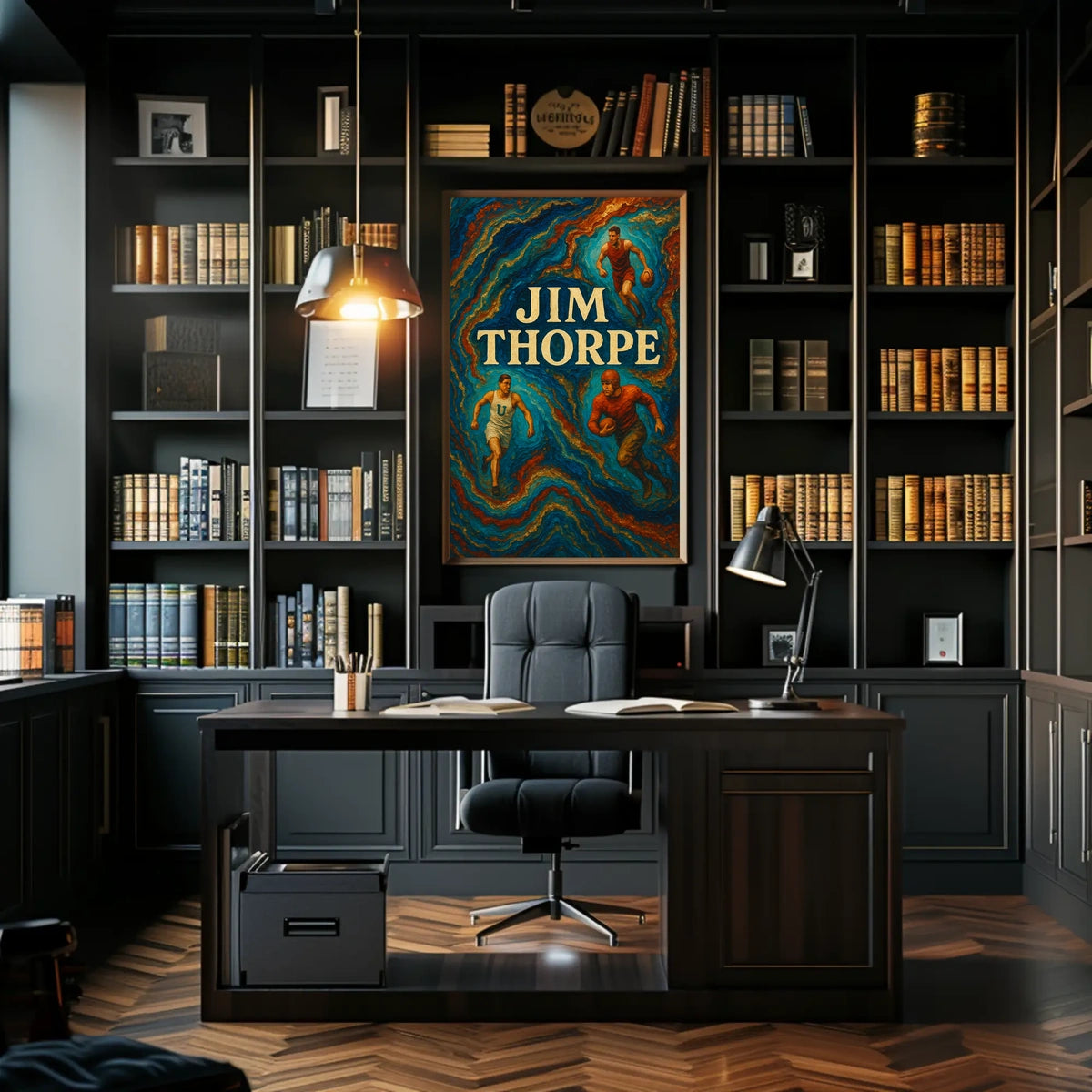 Jim Thorpe Athletic Legend Poster