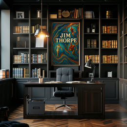 Jim Thorpe Athletic Legend Poster