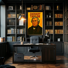 Zachary Taylor Scenic Heritage Poster