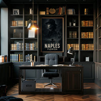 Naples, Florida Noir Poster