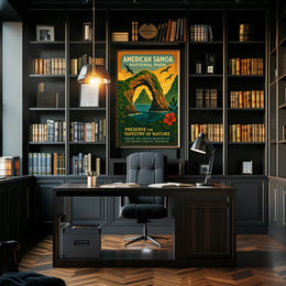 Explore the Unseen Pacific Paradise Travel Poster