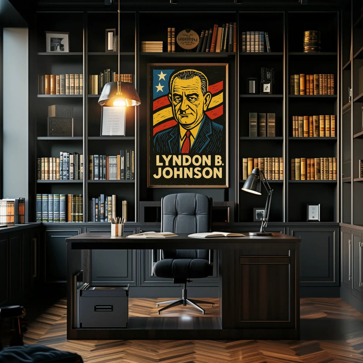Lyndon B. Johnson Poster