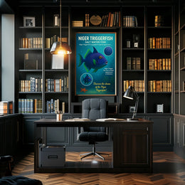 Discover the Niger Triggerfish Poster
