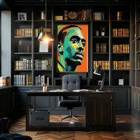Vibrant Portrait Poster PosterGoat