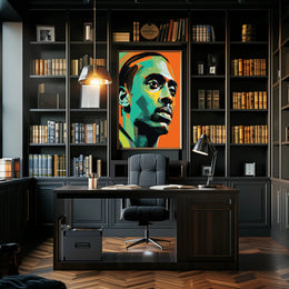 Vibrant Portrait Poster PosterGoat