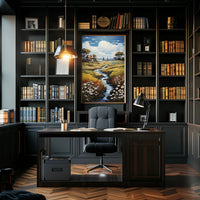 Timeless Pastoral Landscape Artwork for Home Decor Poster