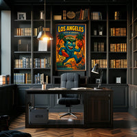 Los Angeles City Of Angels Poster