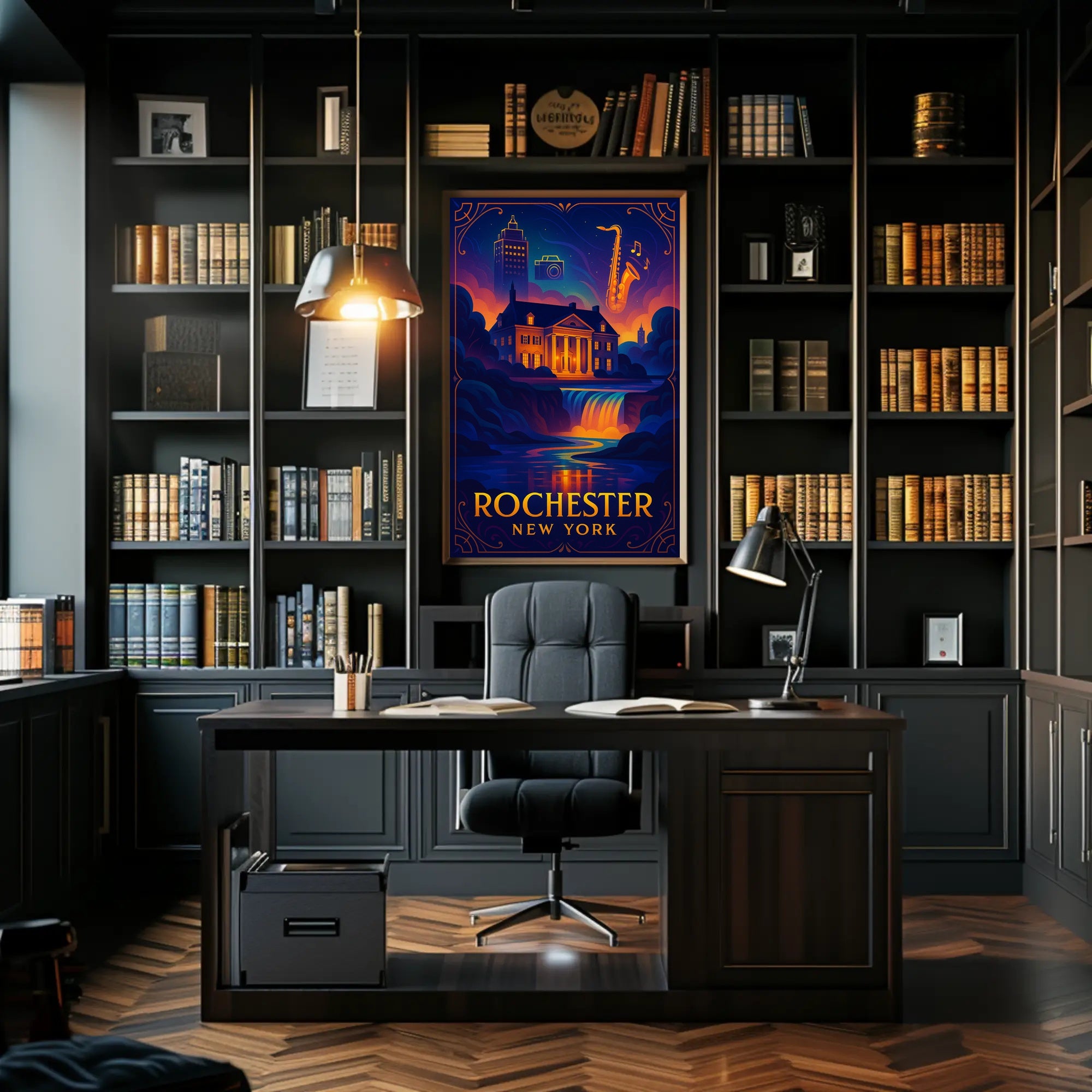 Rochester New York Scenic Poster