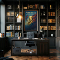 Aristotle The Fusion Of Philosophy And Poster