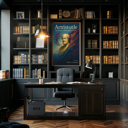 Aristotle The Fusion Of Philosophy And Poster
