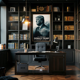 Trump Vision Liberty Hopeful Digital Painting Poster