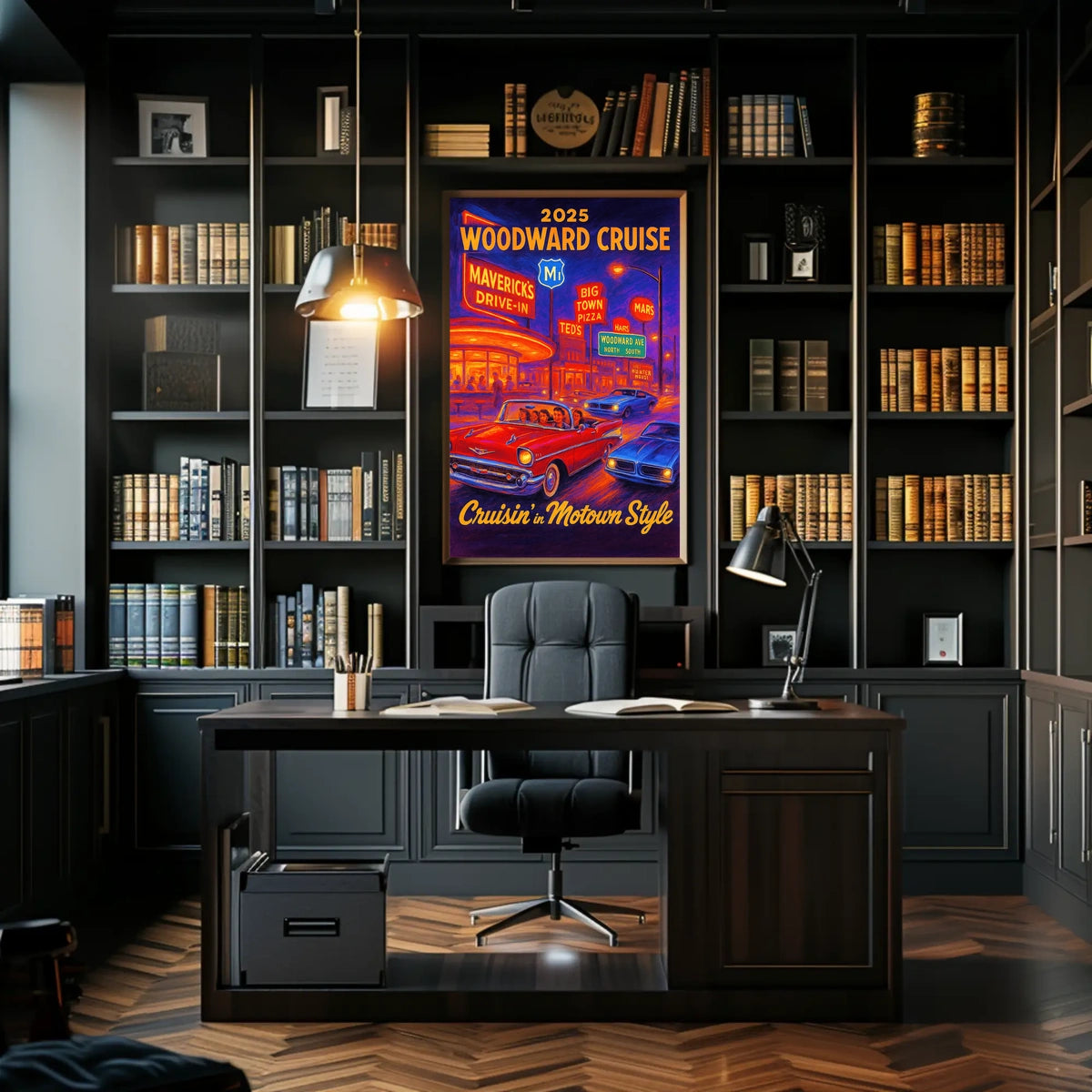 2025 Woodward Cruise Poster