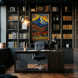 Colorado Mountain Landscape Poster