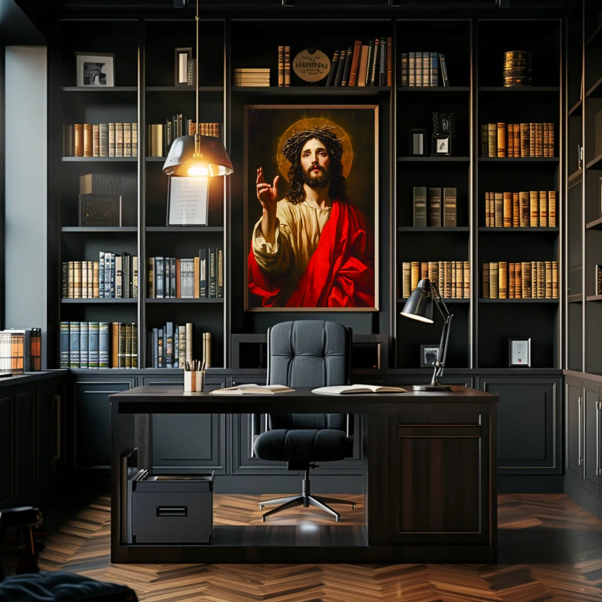 Divine Portrait Poster