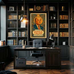 Donald Trump Regal Guardian of Tradition Poster