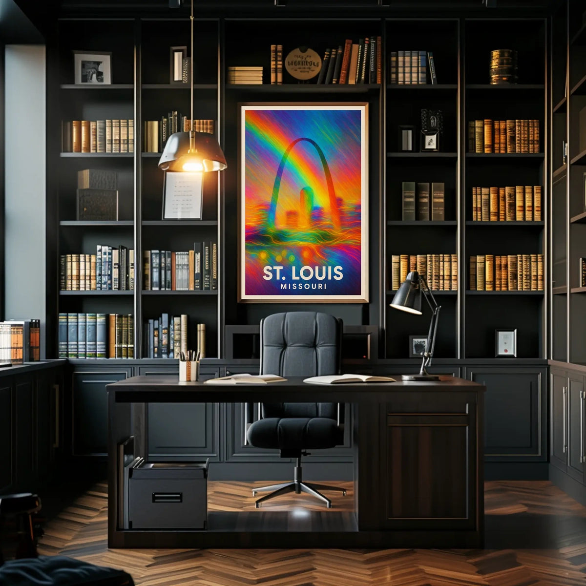 St. Louis Gateway To Missouri Poster